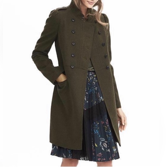 Banana Republic Jackets & Blazers - Banana Republic Meltin Wool military jacket sz XL